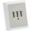 InLine telefoninė dėžutė paviršiniam montavimui TAE-N/F/N (vokiška)
