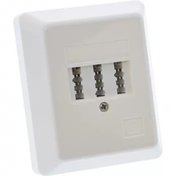 InLine telefoninė dėžutė paviršiniam montavimui TAE-N/F/N (vokiška)