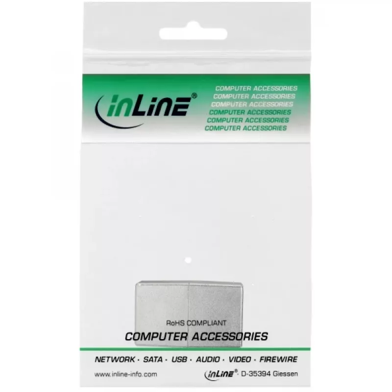InLine Cat.5e komutacinio kabelio jungtis 2x RJ45 ekranuota tiesioginė