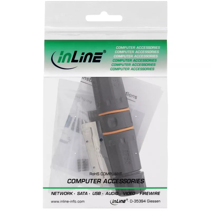 InLine Outdoor Connector Cat.6A vandeniui atsparus IP68 69992W