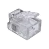 InLine modulinis kištukas 6P4C RJ11 užspaudimui ant apvalaus kabelio, 10 vnt.