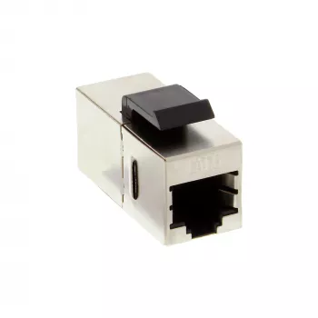 InLine RJ45 modulis lizdas-lizdas SNAP-In Cat.6 STP 74206M