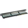 InLine Patch Panel 19 col. Cat.5e 24 prievadų 1U juoda RAL9005