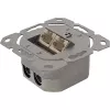 „InLine“ sieninė rozetė paviršiniam arba paslėptam montavimui, 2x RJ45 vertikalūs, 75602K
