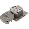 „InLine“ sieninė rozetė paviršiniam arba paslėptam montavimui, 2x RJ45 vertikalūs, 75602K