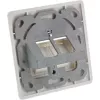 InLine rėmelio komplektas 2x RJ45 Bu/LSA įdėklui, Keystone SNAP-In, RAL9010