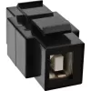 InLine USB 2.0 snap-in modulis, USB 2.0 A lizdas/lizdas, baltas korpusas