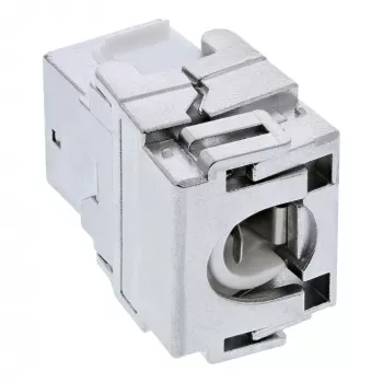 InLine Premium RJ45 Keystone Jack Snap-In modulis Cat.6a, su dulkių dangteliu