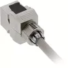 “RJ45” lizdo “Keystone Jack Snap-In” modulis “InLine 76202F Cat.6a”