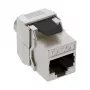 “RJ45” lizdo “Keystone Jack Snap-In” modulis “InLine 76202F Cat.6a”