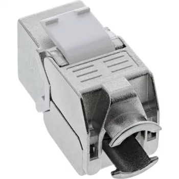 “InLine” RJ45 Keystone Jack spragtukas Cat.8.1 plokščias metalinis 1 vnt.