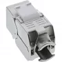 “InLine” RJ45 Keystone Jack spragtukas Cat.8.1 plokščias metalinis 1 vnt.