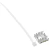“InLine” RJ45 Keystone Jack spragtukas Cat.8.1 plokščias metalinis 1 vnt.