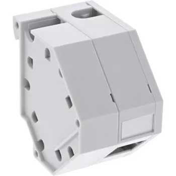 InLine Keystone SNAP-In Fiber Keystone modulio laikiklis, 1 prievadas DIN bėgiui