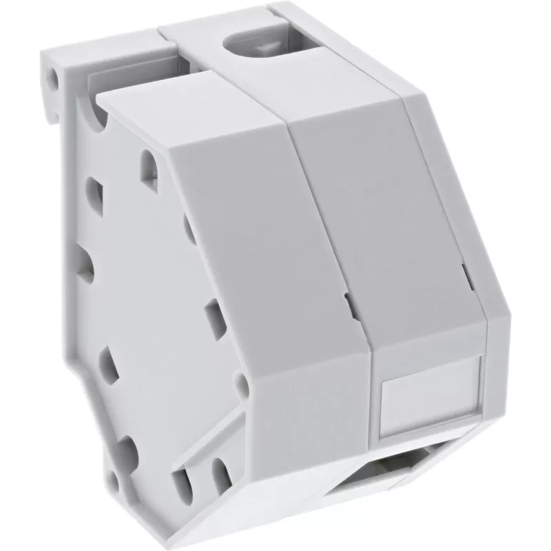 InLine Keystone SNAP-In Fiber Keystone modulio laikiklis, 1 prievadas DIN bėgiui