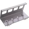 InLine 76203F metalinis Keystone užfiksuojamas DIN bėgelio tvirtinimo laikiklis, 4 prievadų