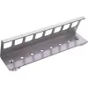 InLine 76203H metalinis Keystone užkabinamas DIN bėgio tvirtinimo laikiklis, 8 prievadų