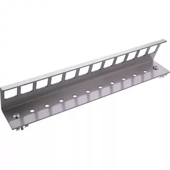 InLine 76203I metalinis Keystone užfiksuojamas DIN bėgelio tvirtinimo laikiklis, 12 prievadų