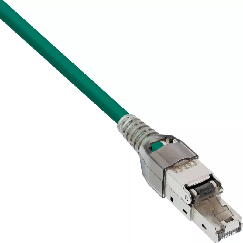 InLine RJ45 kištukas Cat.6A 500 MHz ekranuotas, montuojamas vietoje 76204A