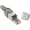 InLine RJ45 kištukas Cat.6A 500 MHz ekranuotas, montuojamas vietoje 76204A
