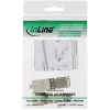 InLine RJ45 kištukas Cat.6A 500 MHz ekranuotas, montuojamas vietoje 76204A