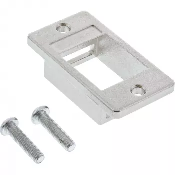 InLine Keystone SNAP-In modulio laikiklis, viengubas, metalinis, plokštiems paviršiams