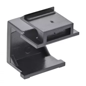 InLine Keystone SNAP-In dangtelis modulio angai uždaryti, juodas, 10 vnt.