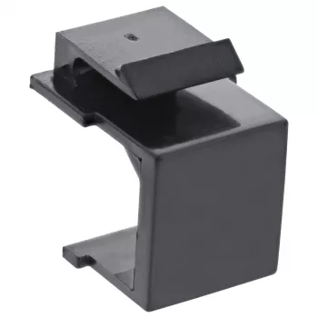 InLine Keystone SNAP-In dangtelis modulio angai uždaryti, juodas, 10 vnt.