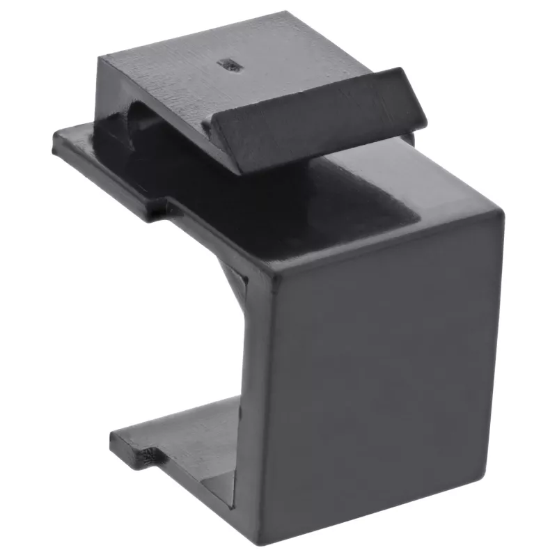 InLine Keystone SNAP-In dangtelis modulio angai uždaryti, juodas, 10 vnt.