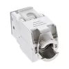 “InLine” Keystone RJ45 lizdas, ekranuotas, Cat.6A, pilkas, 8 vnt. pakuotė