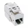 InLine Keystone RJ45 lizdas, ekranuotas, Cat.6A, baltas 8 vnt.