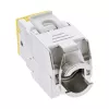 InLine Keystone RJ45 lizdas, ekranuotas, Cat.6A, geltonas 8 vnt. pakuotė