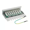 InLine Patch Panel Cat.6 8 prievadų stalinis, pilkas RAL7035