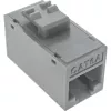 InLine Keystone RJ45 lizdas/kištukinis lizdas, neekranuotas, Cat.6A, pakuotėje 8 vnt., pilkas