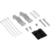 InLine stalinis konsolidavimo taško dėžutė 4x Keystone RJ45, metalinė, RAL7035