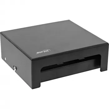 InLine Desktop Consolidation Point Box 6x Keystone RJ45, metal, Juoda RAL9005