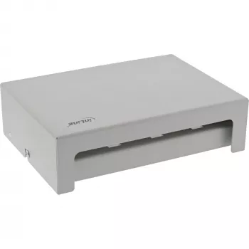 InLine stalviršio konsolidacijos taškų dėžutė 8x Keystone RJ45, metalinė, RAL7035