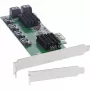InLine sąsajos kortelė, 8x SATA 6Gb/s valdiklis, PCIe 2.0 (PCI Express)