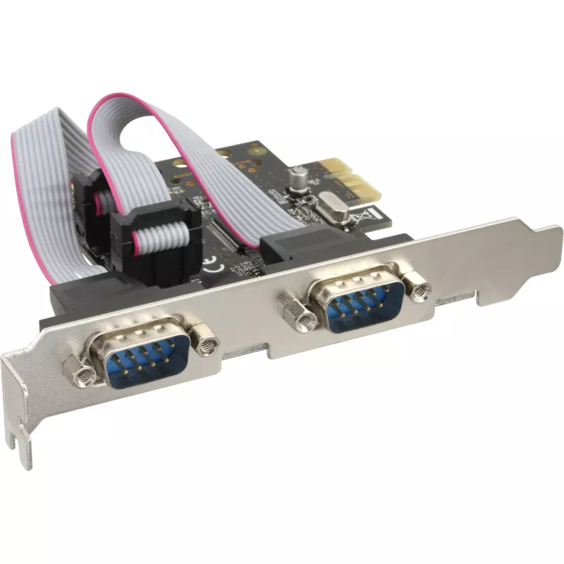 InLine sąsajos kortelė 2x nuoseklus 9 kontaktų PCIe (PCI-Express)