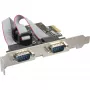 InLine sąsajos kortelė 2x nuoseklus 9 kontaktų PCIe (PCI-Express)