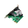 InLine sąsajos plokštė 2x serijinis 9 kontaktų PCIe PCI-Express vyriška