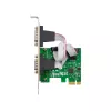 InLine sąsajos plokštė 2x serijinis 9 kontaktų PCIe PCI-Express vyriška