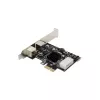 “InLine” sąsajos plokštė, 2x PS/2, USB vidinis lizdas, PCIe, kištukas, 0,48 Gbit/s