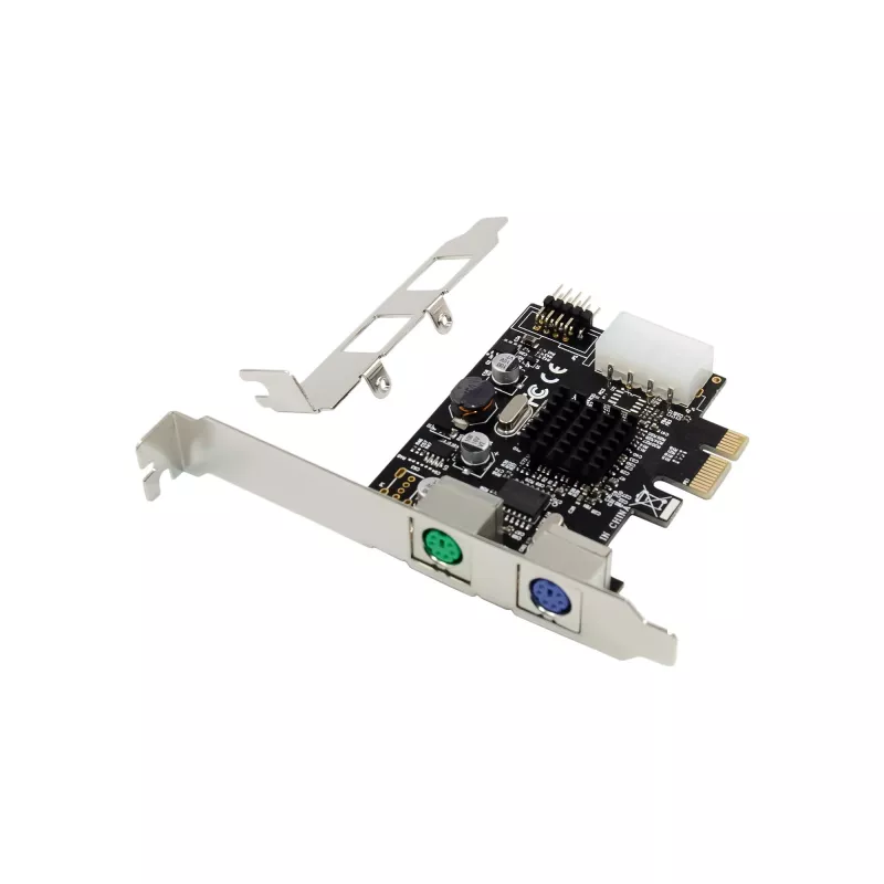 “InLine” sąsajos plokštė, 2x PS/2, USB vidinis lizdas, PCIe, kištukas, 0,48 Gbit/s