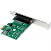 Vidinė lygiagrečioji sąsaja InLine 76625E PCIe vyriškas WCH CH382L