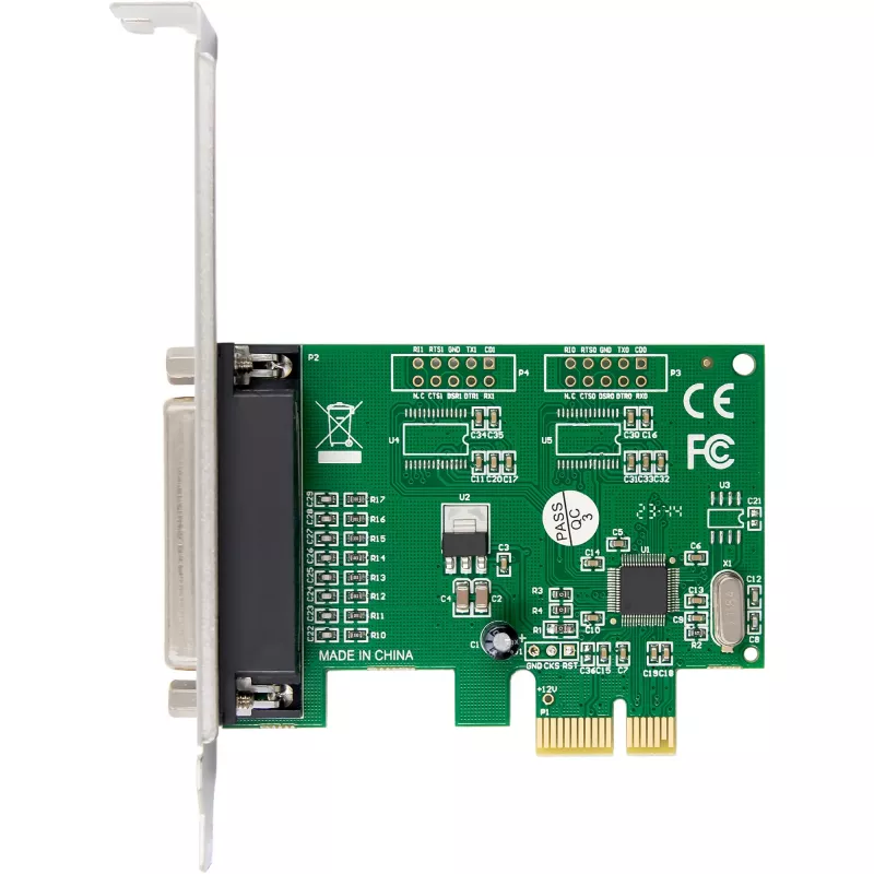 Vidinė lygiagrečioji sąsaja InLine 76625E PCIe vyriškas WCH CH382L