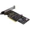 InLine 76660N vidinė M.2 sąsajos kortelė PCIe vyriška 64 Gbit/s