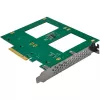 InLine 76660P vidinis U.2 adapteris PCIe vyriškas 4 Gbit/s 3.3 V