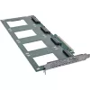 InLine 76660R vidinė U.2 sąsajos plokštė PCIe lizdui, kištukinė jungtis, 4 Gbit/s