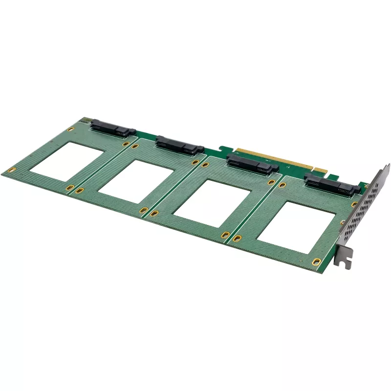 InLine 76660R vidinė U.2 sąsajos plokštė PCIe lizdui, kištukinė jungtis, 4 Gbit/s